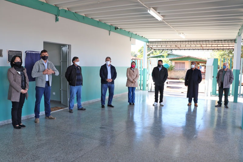 Entregues obras de reforma da Escola Bento Mossurunga - Tribuna do Interior