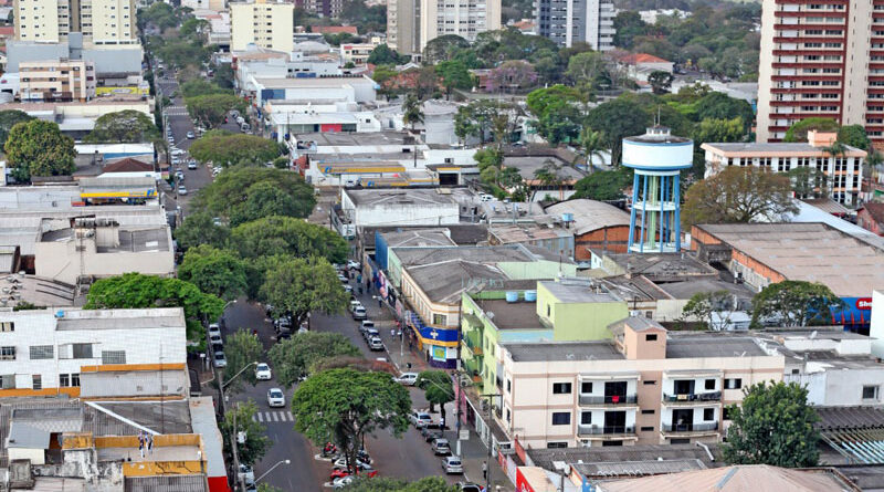 Vista parcial de Campo Mourão