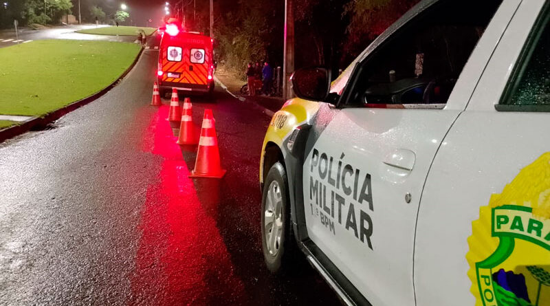 Atendimento da Polícia Militar e Corpo de Bombeiros na Avenida das Torres