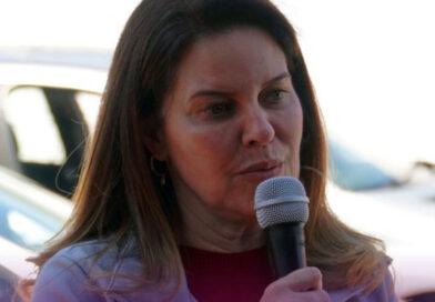 Fátima Nunes durante discurso